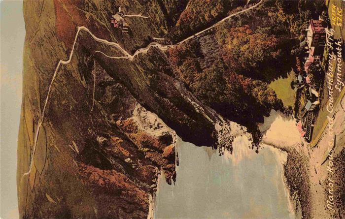 Lynmouth UK Manor House and Countisbury Hill
