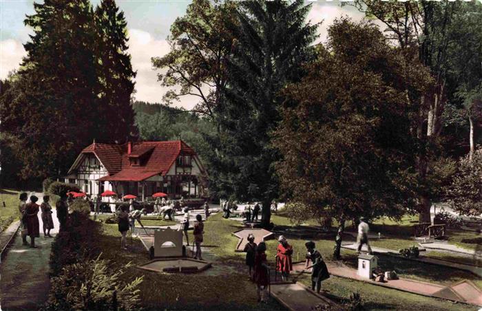 BAD SCHWALBACH Golfhaus mit Minigolfplatz