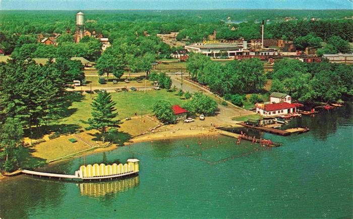 Gravenhurst Ontario Canada Gull Lake Park Fliegeraufnahme