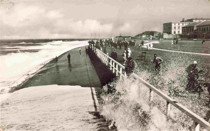 NORDERNEY Nordseebad Sturmflut
