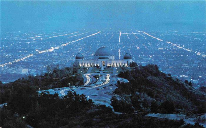 LOS ANGELES California USA Griffith Observatory Fliegeraufnahme