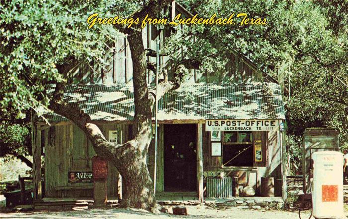 Luckenbach San Antonio Texas USA General Store and Post Office