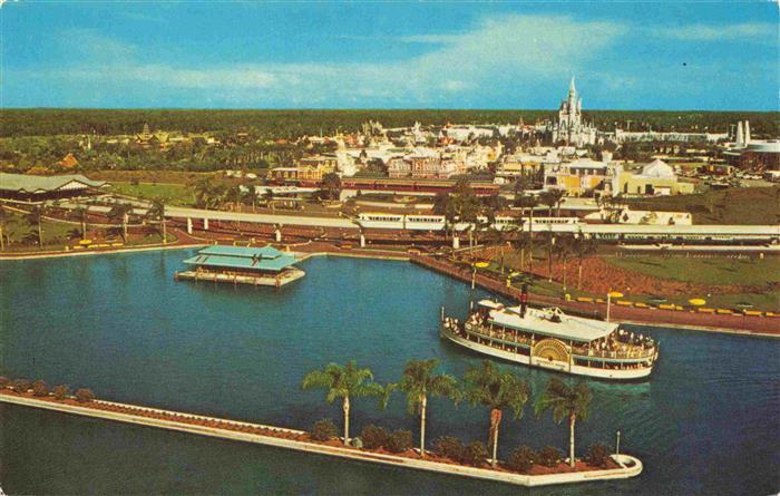 Disney World Lake Buena Vista Florida USA The Magic Kingdom Steamboats