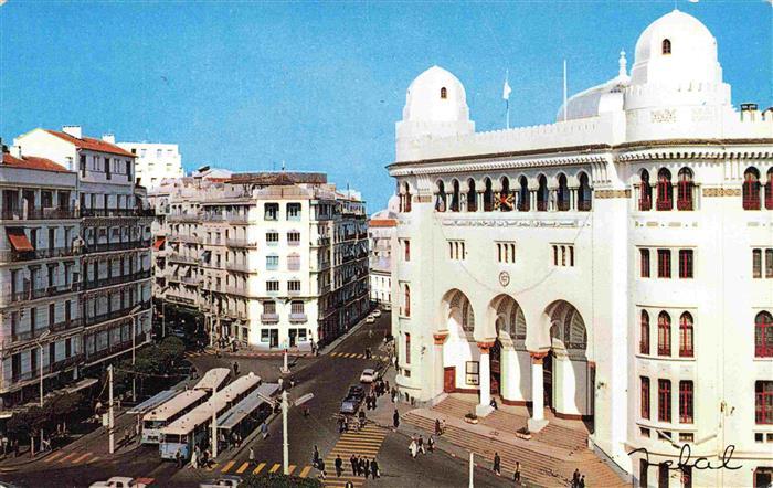 ALGER Algerie Carrefour de la Grande Poste