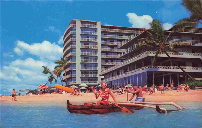 Honolulu The Reef Hotel On the Beach at Waikiki