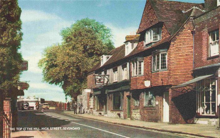 Sevenoaks UK The Top of The Hill High Street