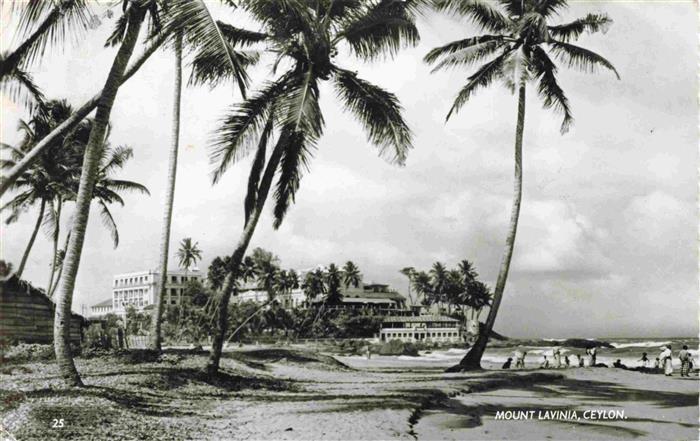 Mount Lavinia Ceylon Sri Lanka Panorama