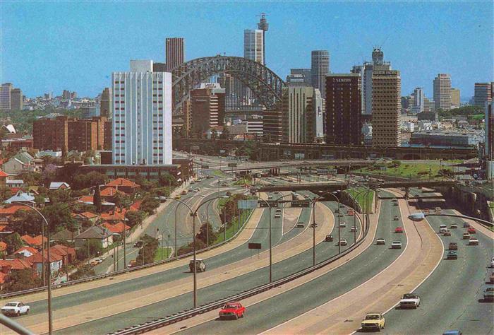 SYDNEY  NSW Australia Warringah Expressway Skylin NSW