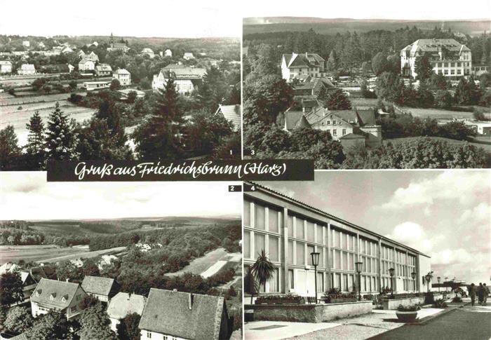 Friedrichsbrunn Harz Sanatorium Ernst Thaelmann Brockenblick Kulturhaus