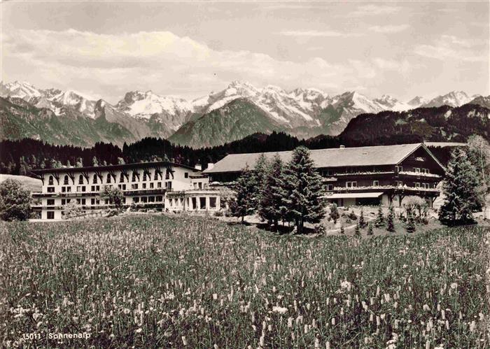 Sonthofen  Oberallgaeu Alpen Moor und Kneippbad Sonnenalp