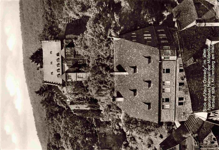 MILTENBERG Main Haus Conrady im alten hist Marstall der Mildenburg