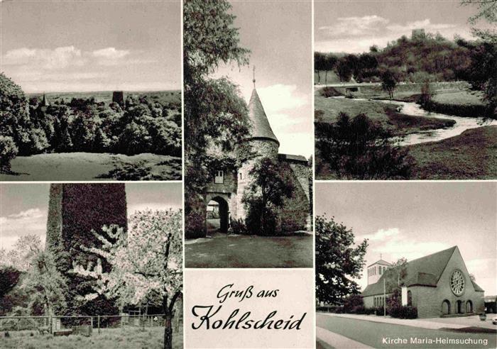 Kohlscheid Panorama Turm Stadttor Kirche Maria Heimsuchung