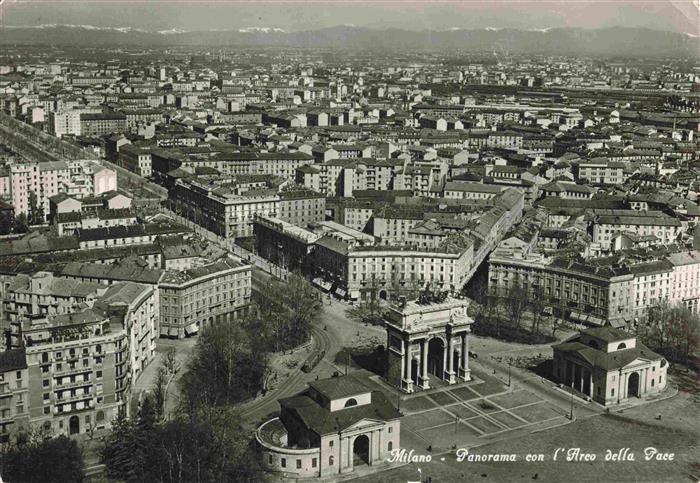 MILANO Mailand IT Fliegeraufnahme