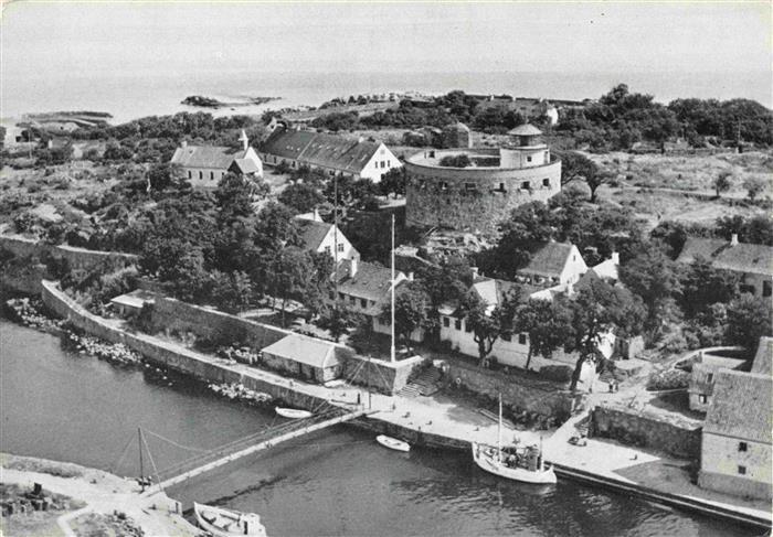 Christianso Bornholm DK Fliegeraufnahme