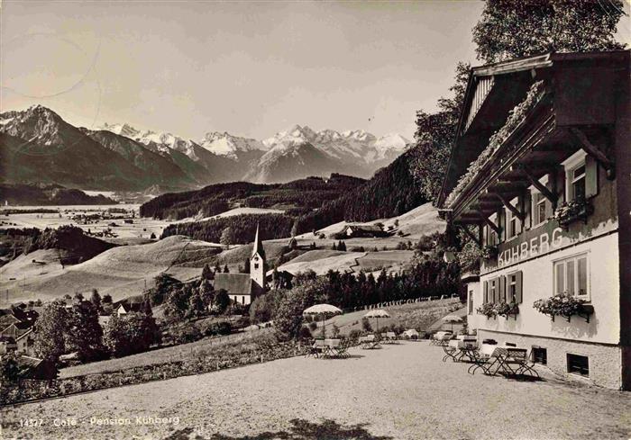 Seifriedsberg Sonthofen Allgaeu Hotel Pension Kuehberg