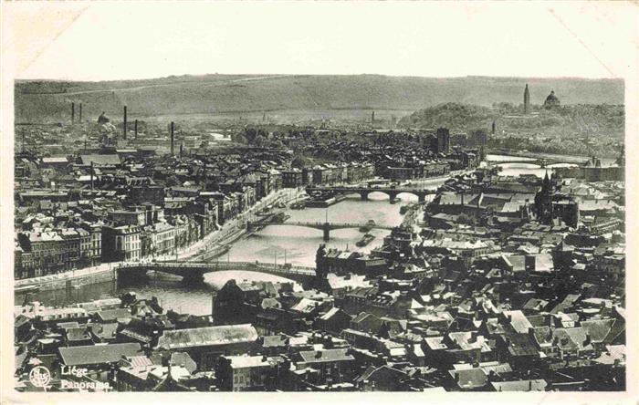 LIEGE Luettich Luik Belgie Fliegeraufnahme