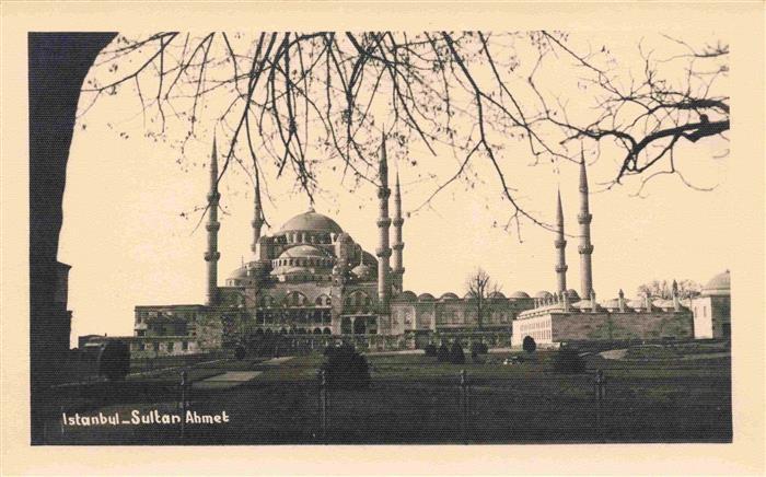 ISTANBUL Constantinopel TK Sultan Ahmet Moschee