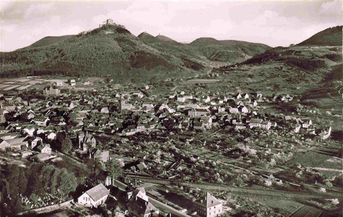 Annweiler Trifels Fliegeraufnahme