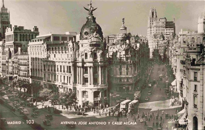 MADRID  ES Avenida Jose Antonio y Calle Alcala