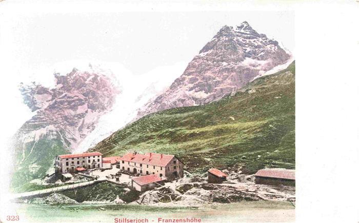 Stilfserjoch 2750m Passo dello Stelvio IT Franzenshoehe