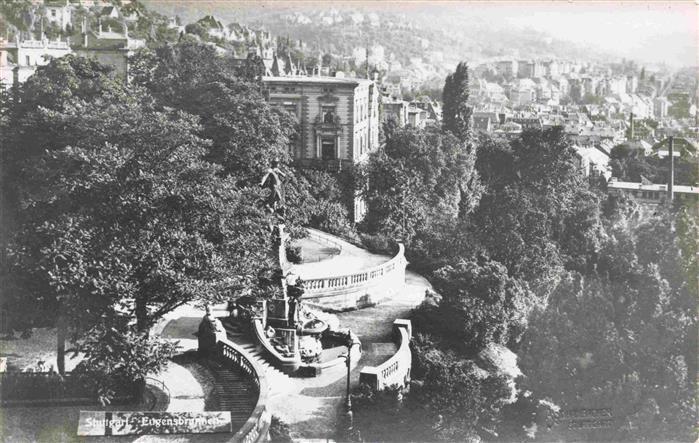 STUTTGART  CITY Eugensbrunnen
