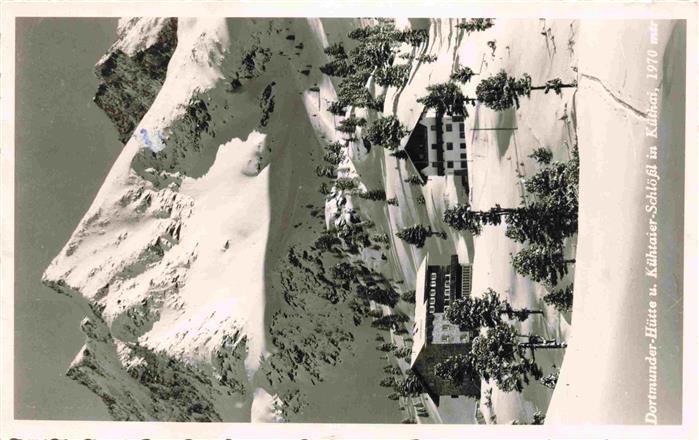 Dortmunderhuette 1950m Kuehtai Sellrain Tirol AT und Kuehtaier Schloessl
