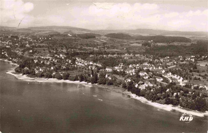 Nussdorf Bodensee ueberlingen Fliegeraufnahme