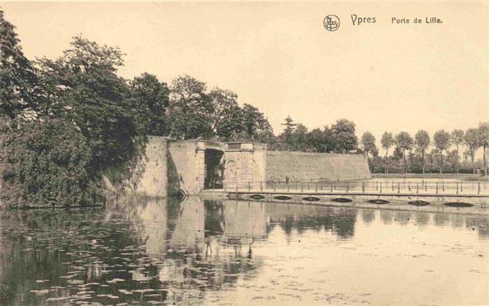 Ypres Ypern Ieper Belgie Porte de Lille