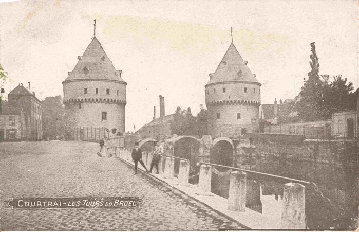Courtrai KORTRIJK Flandre Belgie Les Tours du Broel