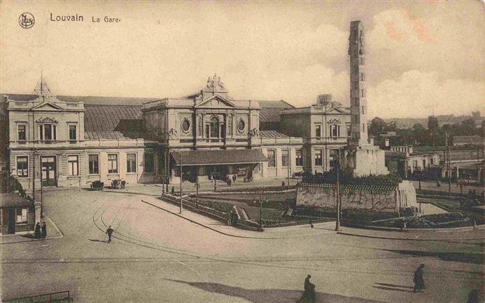 Louvain Loewen Leuven Belgie La Gare