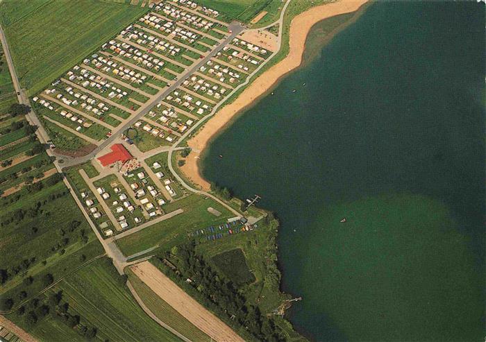 Ubstadt-Weiher Fliegeraufnahme Campingplatz