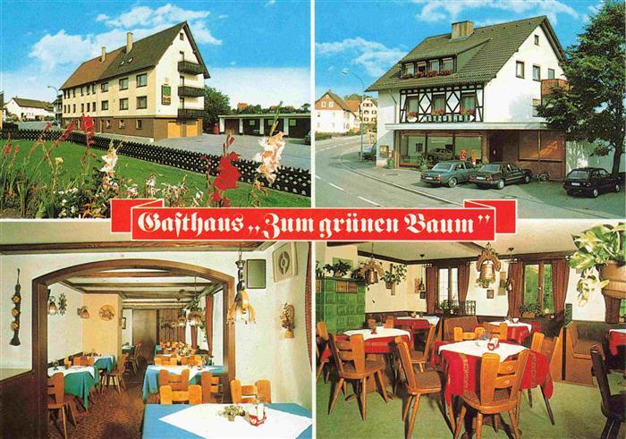 Langenbrand Schoemberg BW Gasthaus Zum gruenen Baum Gastraeume