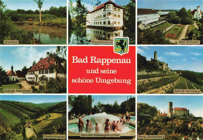 Bad Rappenau Waldsee Wasserschloss Bad Wimpfen Schloss Heinsheim Schloss Hornber