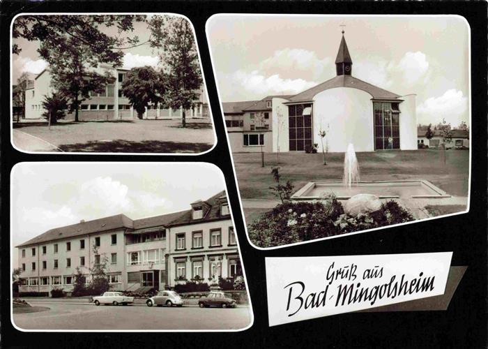 Bad Mingolsheim Sanatorium St Rochus Rheumaheilbad KIrche