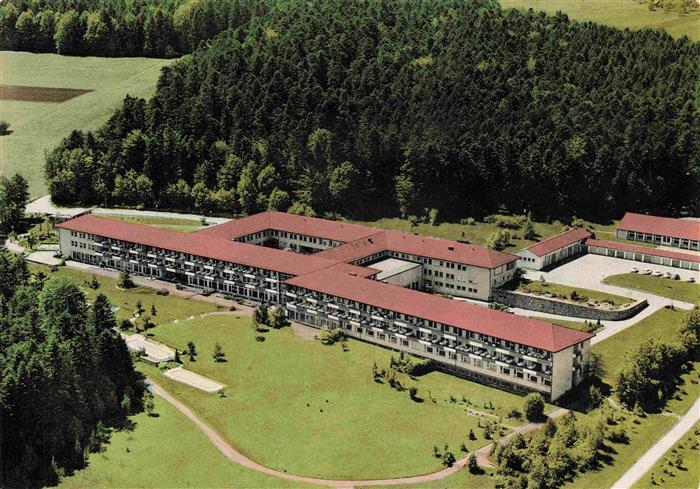 Schoemberg Schwarzwald Schwarzwald Sanatorium Fliegeraufnahme