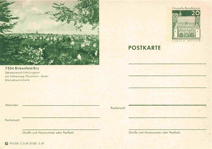 Birkenfeld Wuerttemberg Panorama