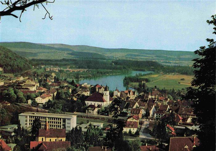 Waldshut-Tiengen Panorama am Hochrhein