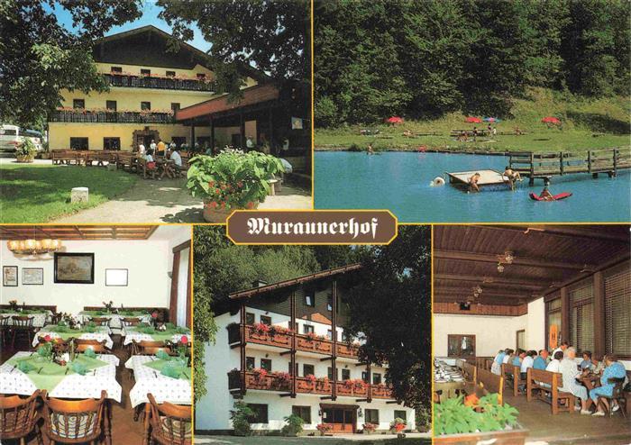 St Veit Glan Kaernten AT Pension Muraunerhof Gastraeume Freibad