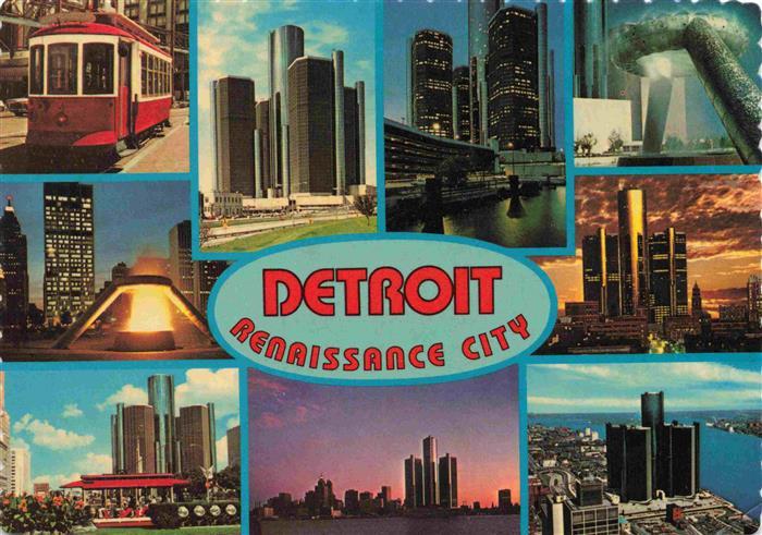 Detroit Michigan Renaissance Center Details