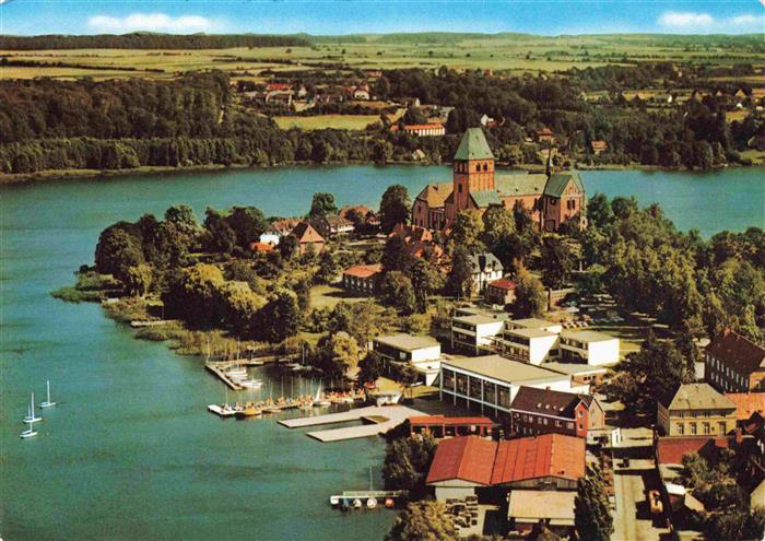 Ratzeburg Schleswig-Holstein Domhalbinsel Fliegeraufnahme