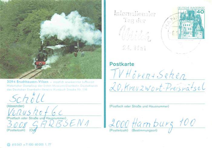 Bruchhausen-Vilsen Historischer Dampfzug