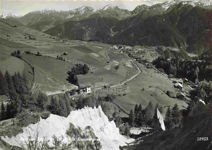 Serfaus Tirol mit Kaunergrat