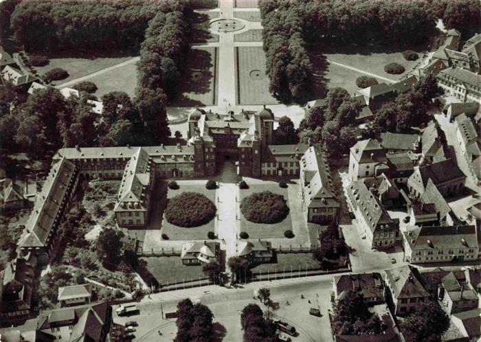 Schwetzingen BW Schloss Fliegeraufnahme