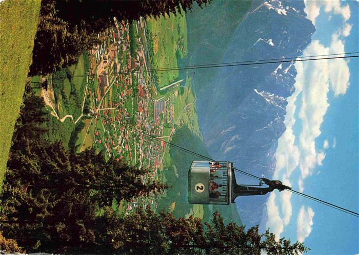 Lienz Tirol AT mit Zettersfeldbahn Spitzkofel Laserzgruppe