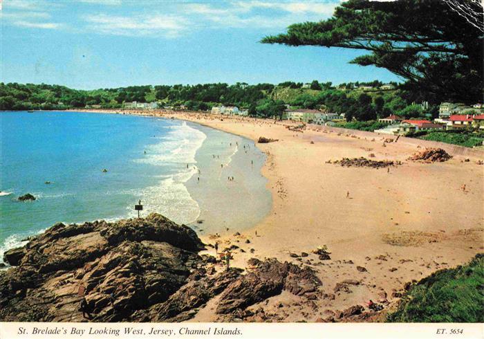 St Brelades Bay Jersey UK Strandpartie