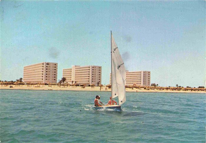 Skanes Monastir Tunesie Hotel Sahara Beach Vue d'ensemble