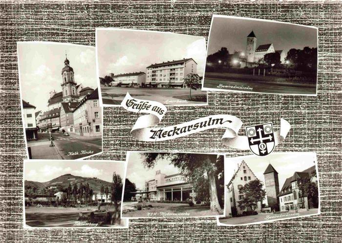 Neckarsulm BW Kath Kirche Scheuerberg Amorbach NSU Motorenwerke Zweiradmuseum