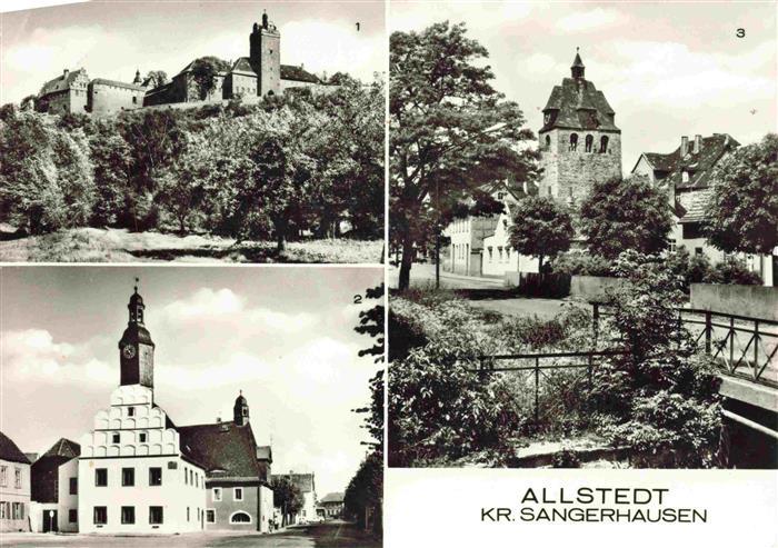 Allstedt Schloss Rathaus Dom Thomas Muentzer Gedenkstaette