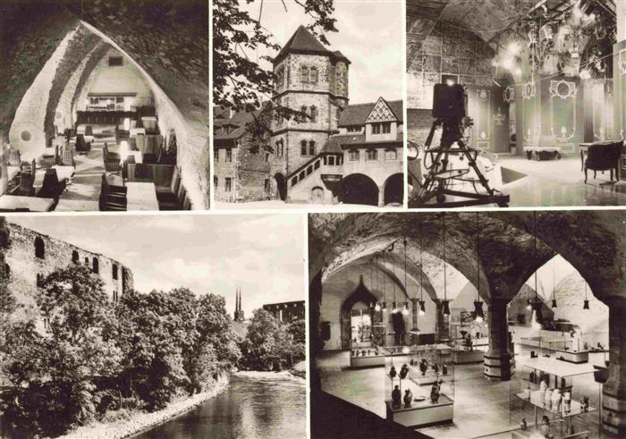 HALLE SAALE Moritzburg Teilansichten
