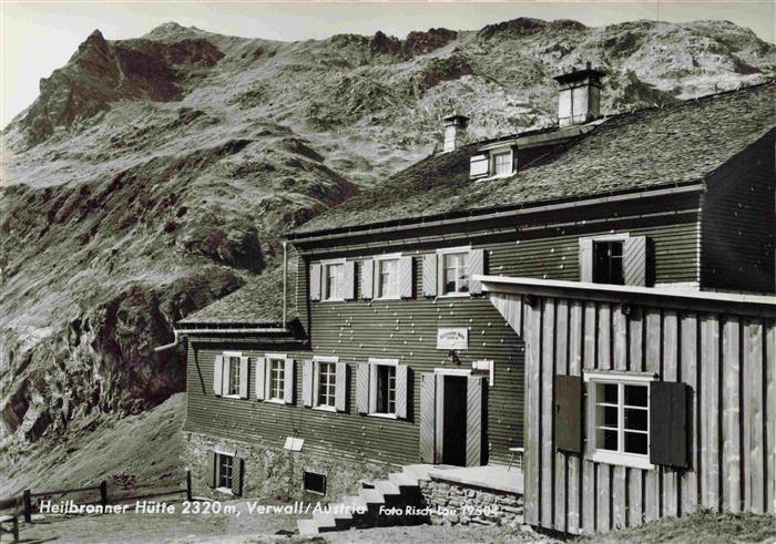 Heilbronnerhuette Alte Ansicht